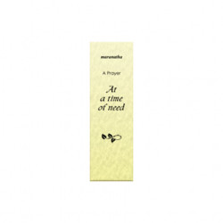 Prayer At a Time of Need
