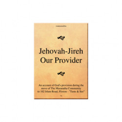 Jehovah-Jireh Our Provider Jehovah-Jireh Our Provider