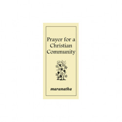 Prayer for a Christian Community
