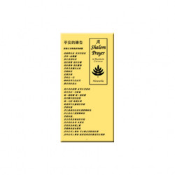 Shalom Prayer in Mandarin Chinese
